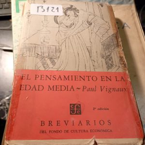 El Pensamiento En La Edad Media~ Paul Vignaux
