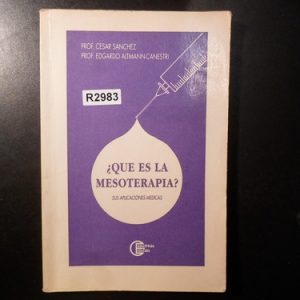 Profesor César Sánchez Qué Es La Mesoterapia R2983