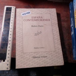 España Contemporánea Rubén Darío /h3168