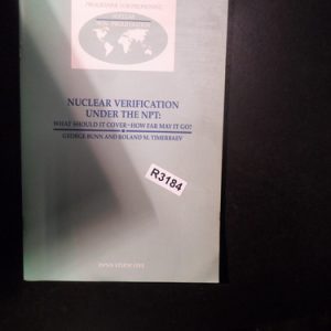 Nuclear Verifications Under The Npt R3184