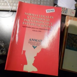 Normas Legales Y Listados De Psicotropicos Y Anmat