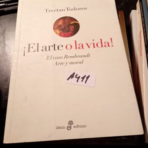 Tzvetan Todorov  El Arte O La Vida