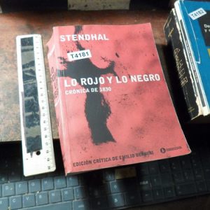 Rojo Y Negro Stendhal Trad : Bernini (t4181
