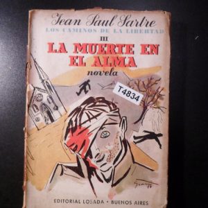 La Muerte En El Alma Del Autor Jean-paul Sartre T4834