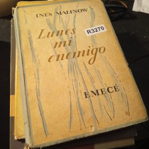 Inés Malinow  Lunes Mi Enemigo Firmado