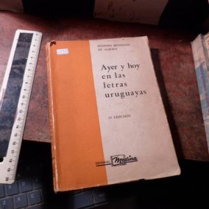 Ayer Y Hoy En Las Letras Uruguayas Eugenia Beinstein V2321