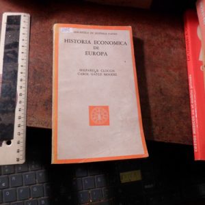 Historia Económica De Europa. Clough. Moodie.(r1112