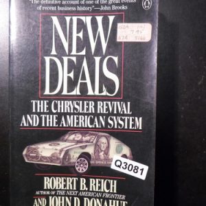 New Deals Robert Reich Q3081