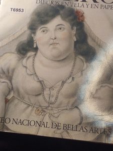 Botero  Dibujos En Tela Y En Pape