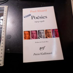 Paul Eluard Poesies V3206