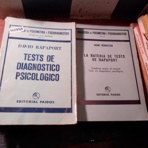Test De Diagnóstico Psicológico Rappaport (h2958