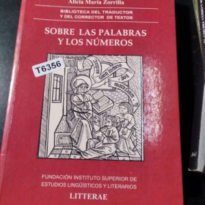 Sobre Las Palabras Y Los Números.  A Zorrilla