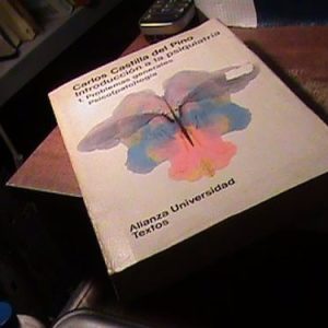 Castilla Del Pino; Introduccion A La Psiquiatria (v69