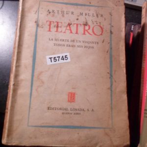 Muerte De Un Viajante Por Miller Arthur