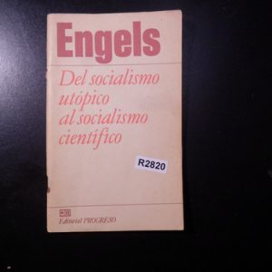 Engels Del Socialismo Utópico Al Socialismo Científico R2820
