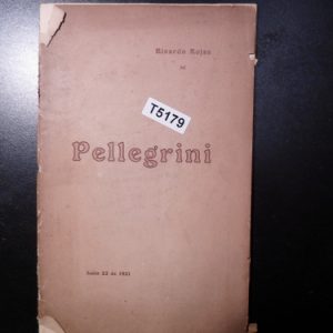 Pellegrini Ricardo Rojas T5179