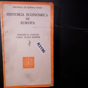 Historia Económica De Europa De Shepard B. Clough R3196