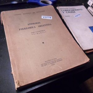 Antologia Folklòrica Argentina Para Las Escuelas V3778