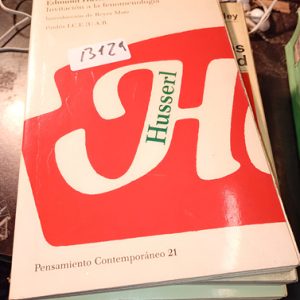 Edmund Husserl  Invitación A La Fenomenología Introducción D