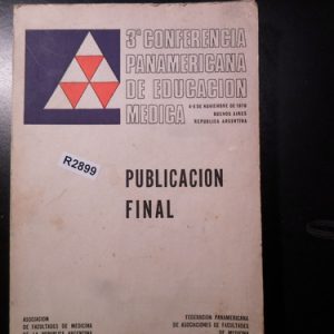 Publicación Final Tercera Conferencia Panamericana R2899