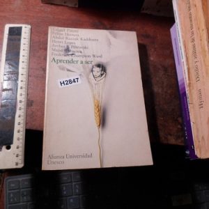 Aprender A Ser - Edgar Faure (h2847