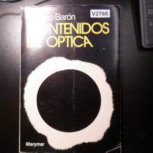 Contenidos De Optica. Maximo Baron V2765