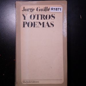 Jorge Guille Y Otros Poemas R1871