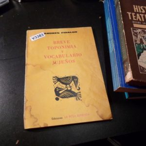 Breve Toponimia Y Vocabulario Jujeños - Andrés Fidalgo V3383