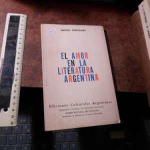 El Amor En La Literatura Argentina  (r1427
