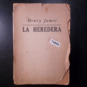 Henry James La Heredera T4899