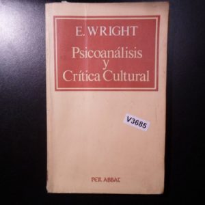 Psicoanalisis Y Critica Cultural Elizabeth Wright V3685