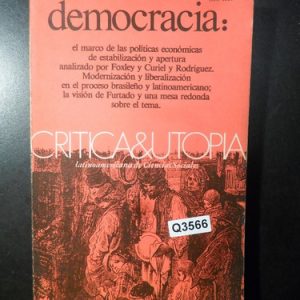Democracia Critica Y Utopia Q3566