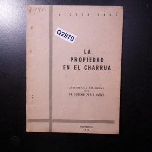 La Propiedad En El Charrua Victor Sanz Q2970