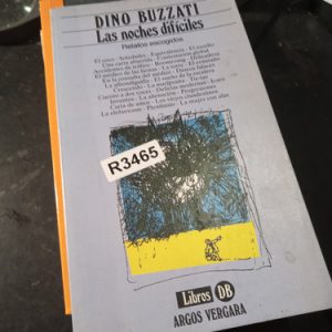 Buzzati Las Noches Difíciles