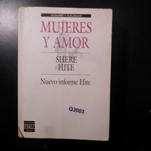 Mujeres Y Amor Shere Hite Q3003