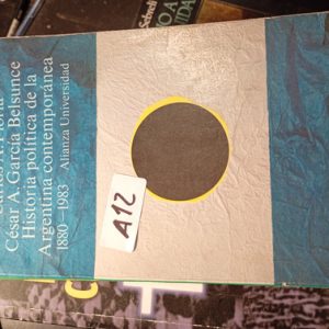 Carlos A. Floria  César A. García Belsunce  Historia Polític