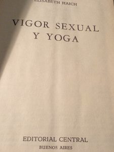 Elisabeth Haichvigor Sexual Y Yoga