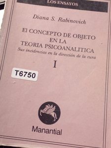 Diana S. Rabinovich El Concepto De Objeto