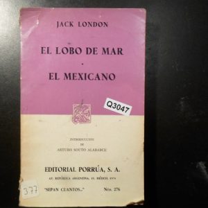 El Mexicano El Lobo De Mar Jack London Q3047