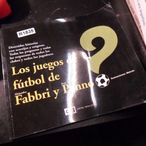 Los Juegos De Futbol De Fabbri Y Panno R1835