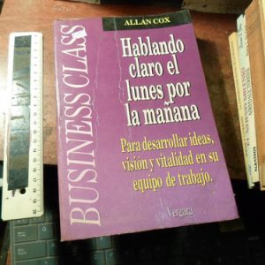 Hablando Claro El Lunes Por La Mañana - Allan Cox (t3295