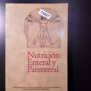 Nutrición Enteral Y Parenteral Hugo Montemerlo T4927