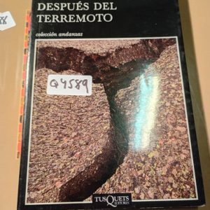 /  Haruki Murakami  Después Del Terremoto