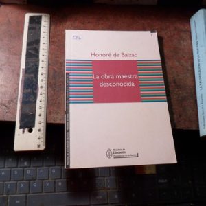 La Obra Maestra Desconocida Honoré De Balzac (r1630