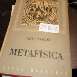 Aristóteles  Metafísica