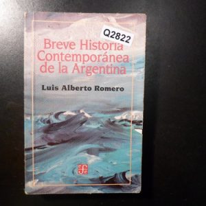 Breve Historia Contemporánea De La Argentina Romero Q2822