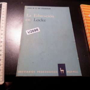 La Educación En Locke Lidia De Loughlin V2698