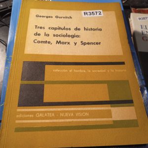 Georges Gurvitch  R3572  Tres Capítulos De Historia