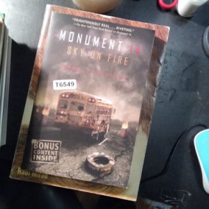 Monument Sky On Fire