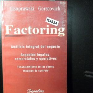 Factoring; Autor Lisoprawski - Gerscovich K4834